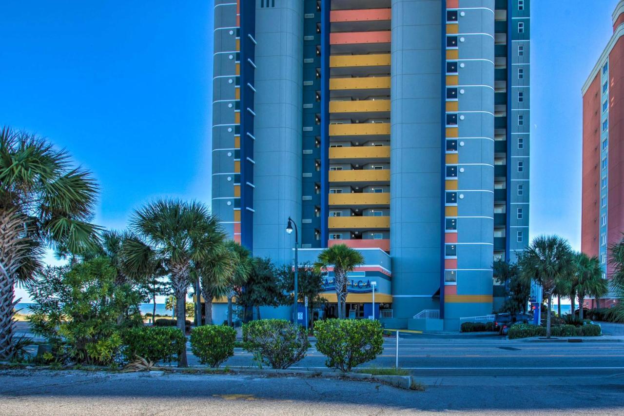 Oceanfront Condo With Huge Balcony Walk To Skywheel Мертл-Біч Екстер'єр фото