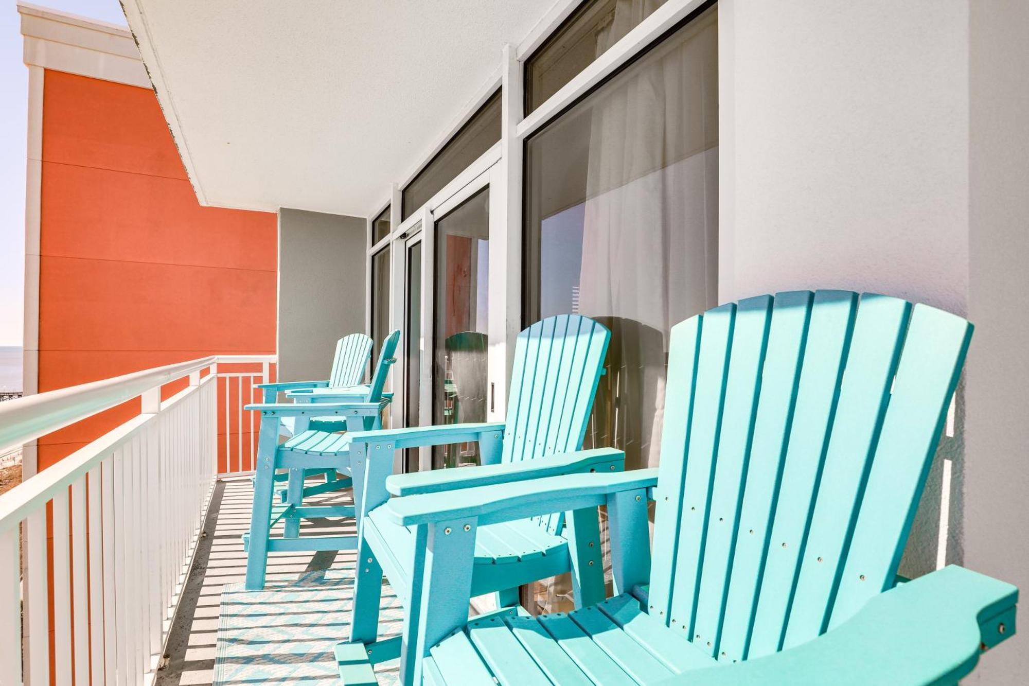 Oceanfront Condo With Huge Balcony Walk To Skywheel Мертл-Біч Екстер'єр фото