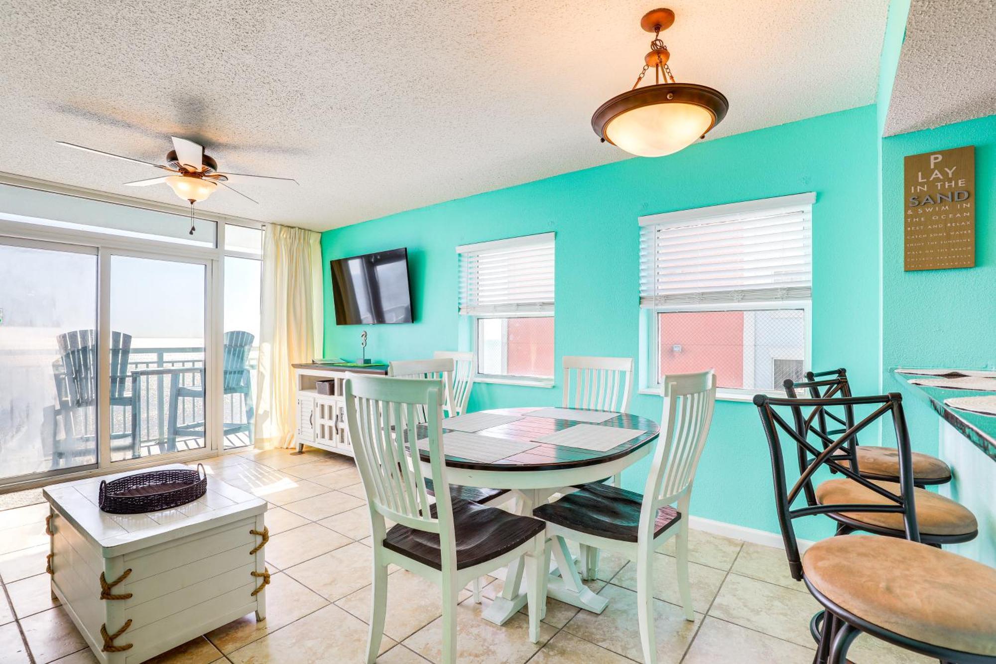 Oceanfront Condo With Huge Balcony Walk To Skywheel Мертл-Біч Екстер'єр фото