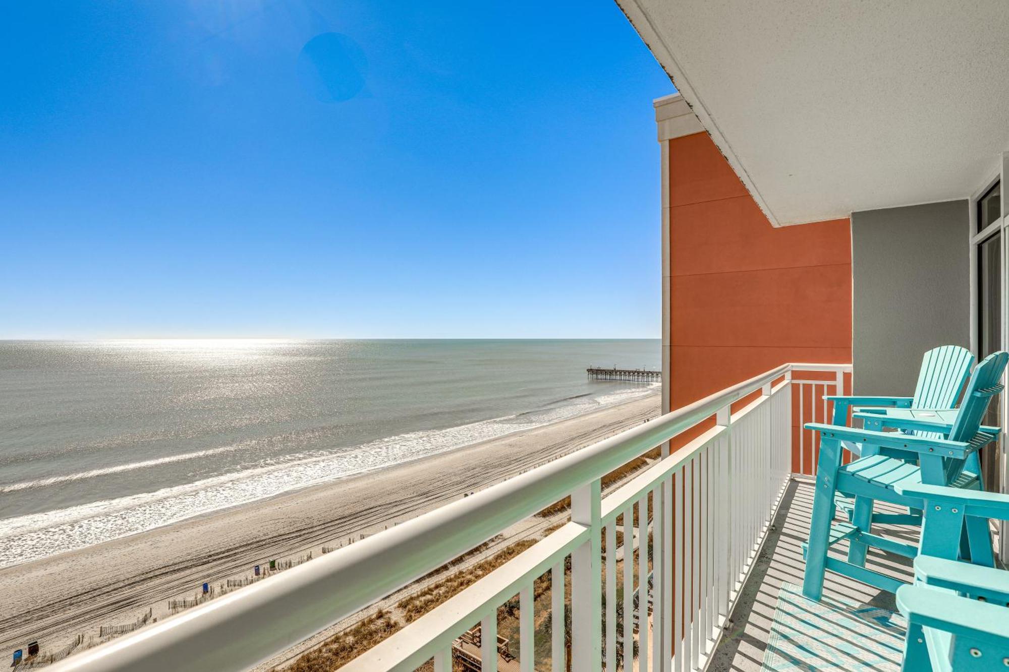 Oceanfront Condo With Huge Balcony Walk To Skywheel Мертл-Біч Екстер'єр фото