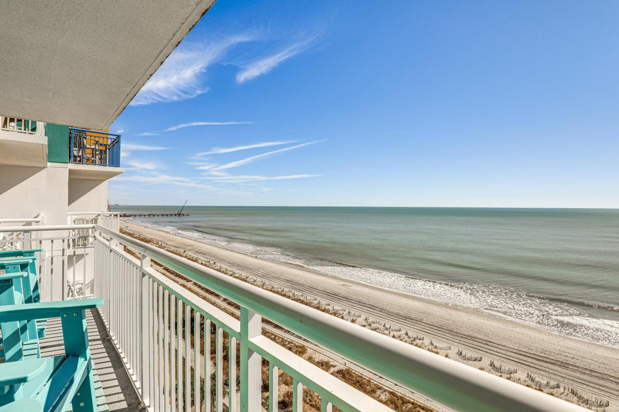 Oceanfront Condo With Huge Balcony Walk To Skywheel Мертл-Біч Екстер'єр фото